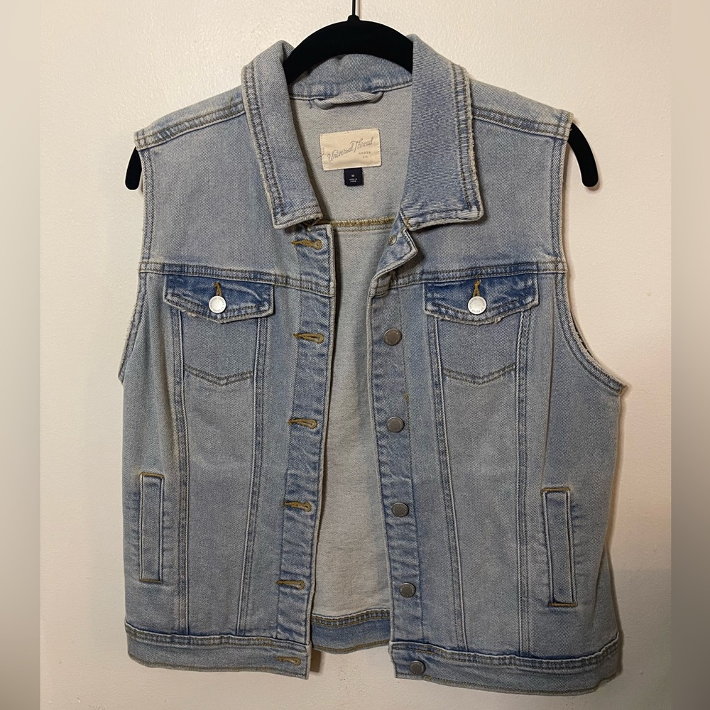 Denim vest